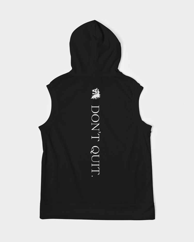 Men's Don't Quit Sleeveless Hoodie