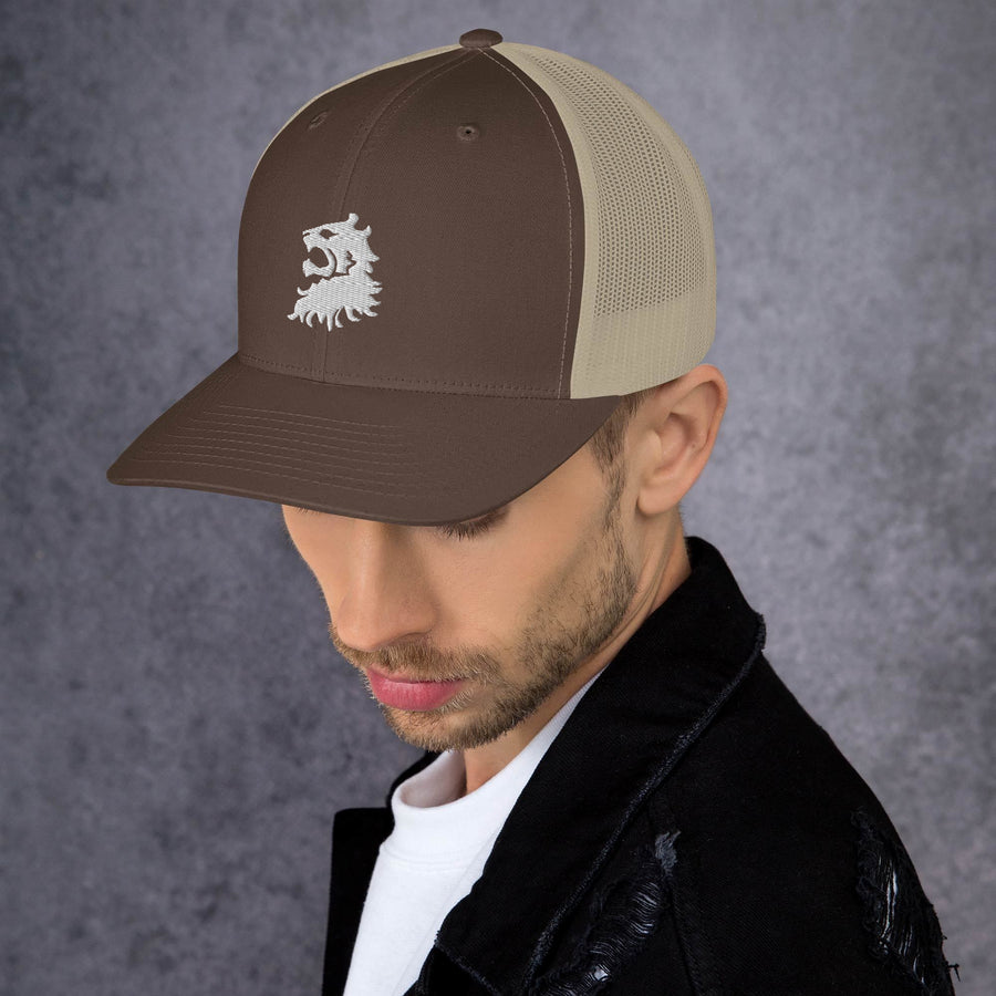 CR3W Lion Classic Trucker Cap